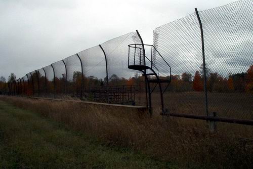 B&L Speedway - Grandstand With Flagman Stand Courtesy Ron Gross